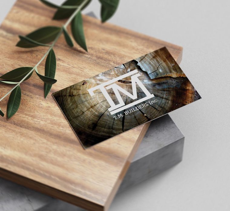 Sea Salt web design Sydney logo design business cards TM Builders