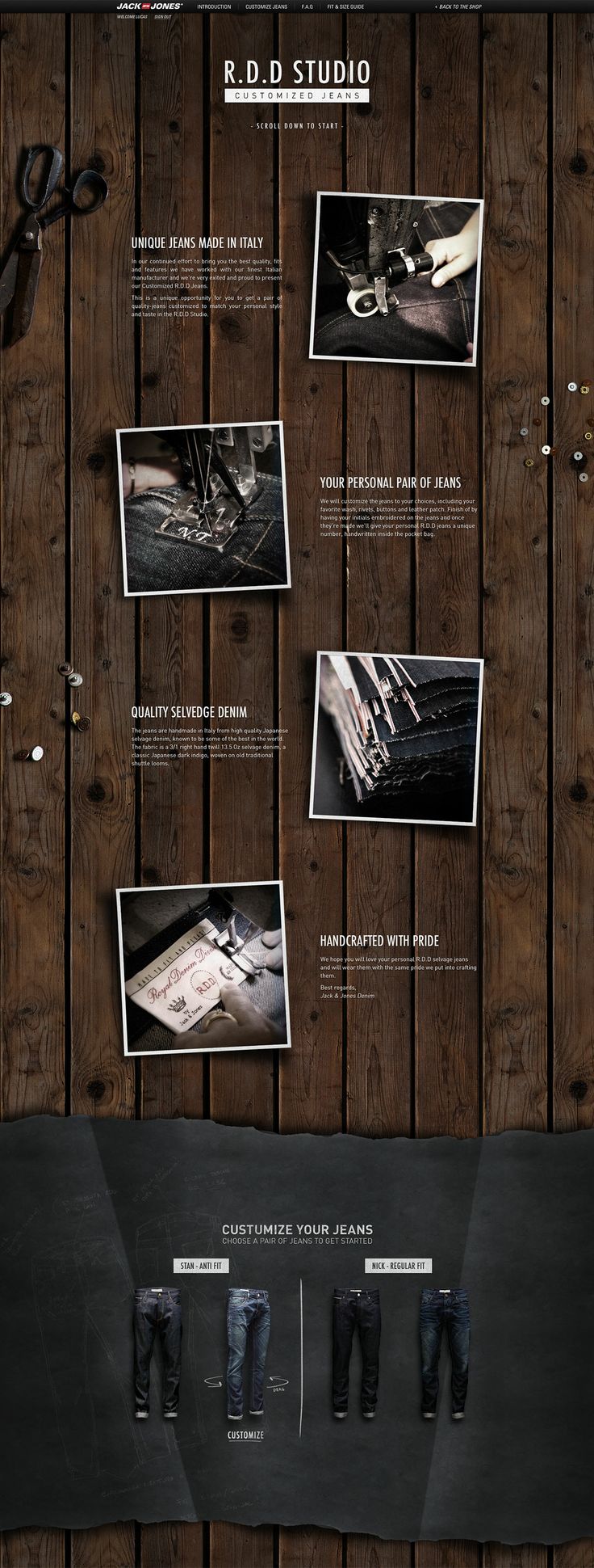 Wood background web design inspiration sea salt