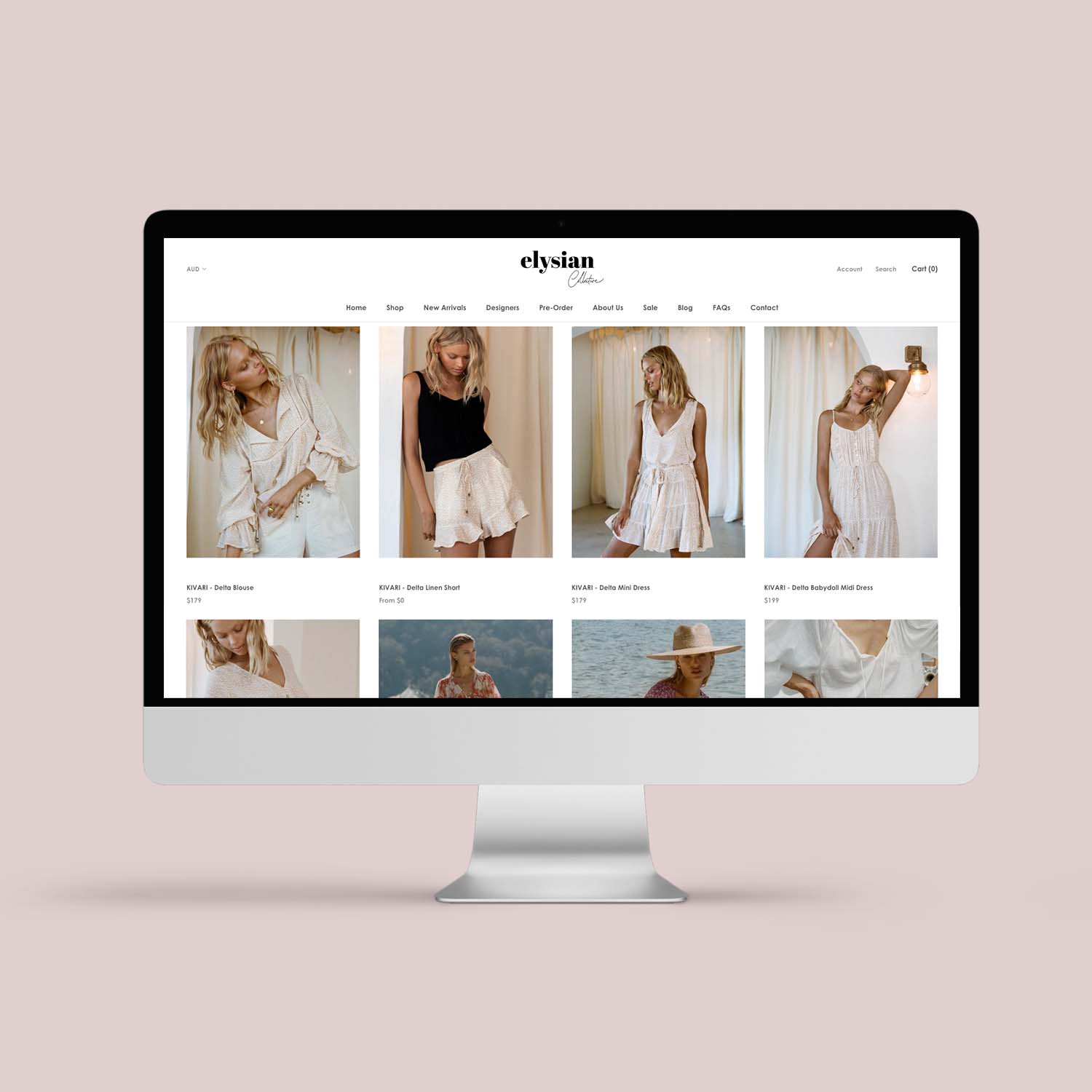 Sea Salt Web Design Sydney web design Elysian retail ecommerce