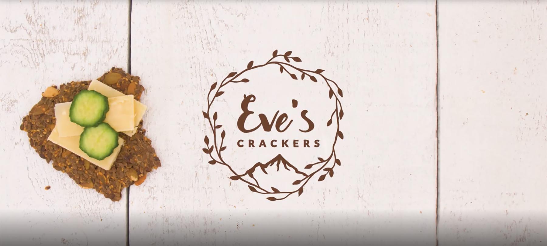 Sea Salt logo design Sydney Eves crackers packaging design Sea Salt logo design Sydney food packaging for Eves Crackers northern Beaches