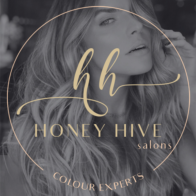 Sea Salt Logo design Narrabeen Honey Hive Hair salons branding & website