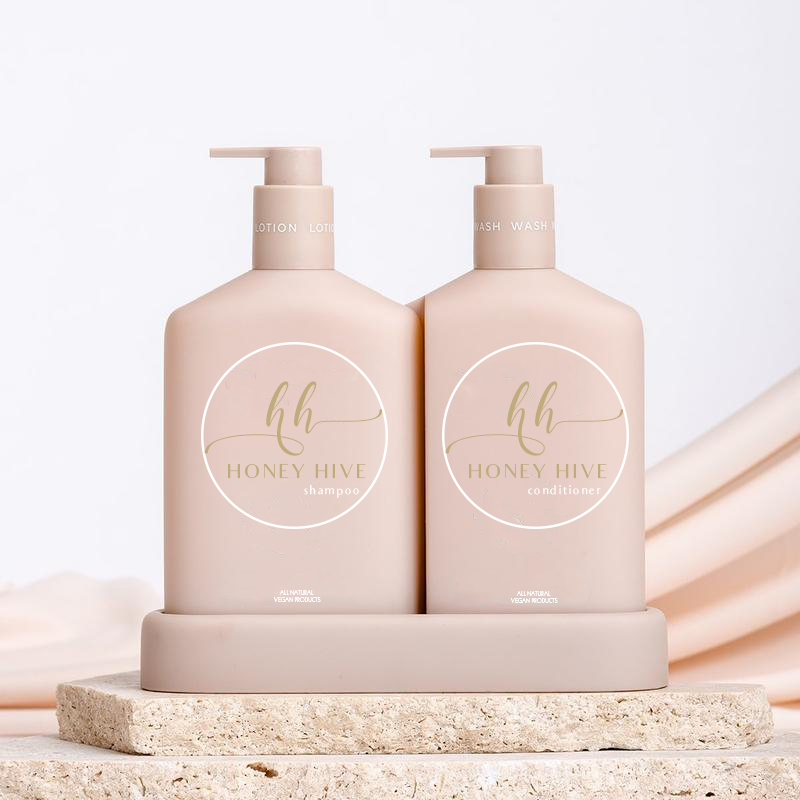 Sea Salt Logo design Narrabeen Honey Hive Hair salons packaging design