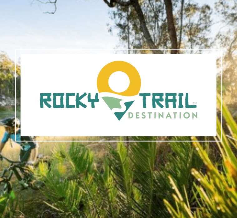 Sea Salt Web Design Logo Design Rocky Trail Destination mountain biking eco-tourism company